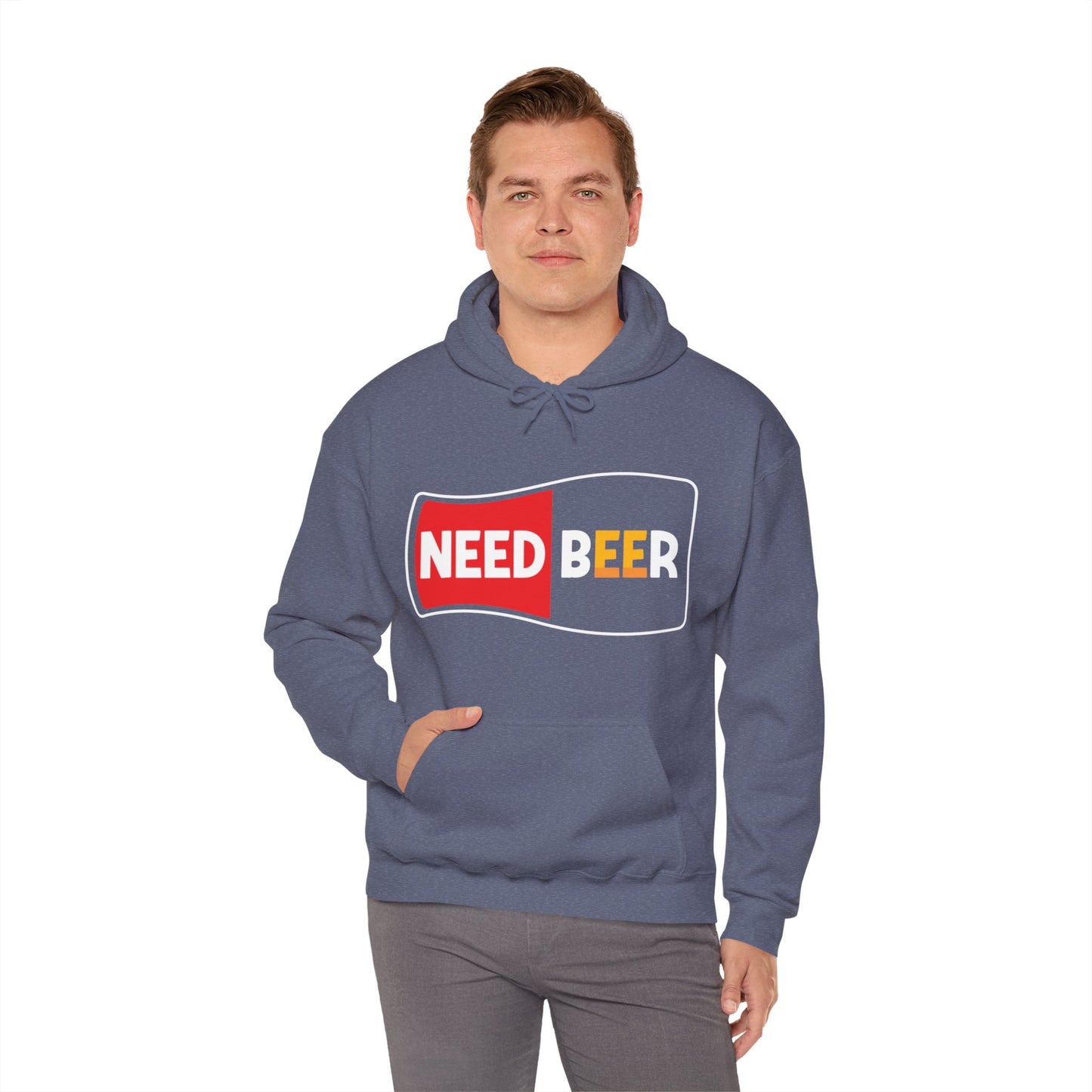 Need Beer - Heavy Blend Hooded Sweatshirt